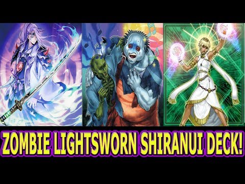 YGOPRO - Zombie Lightsworn Shiranui Duels + Deck!!
