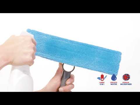 Quick click fönsterskrapa 2i1