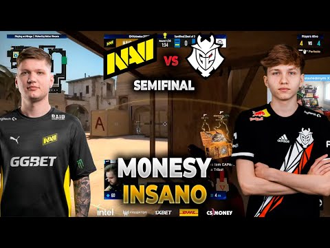 NAVI vs G2 Mirage s1mple x m0NESY SEMIFINAL IEM KATOWICE