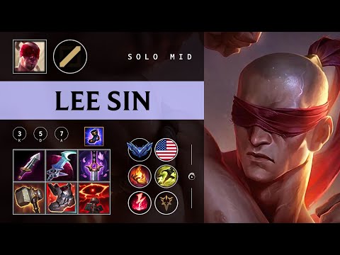 Lee Sin Mid vs Fizz - NA Diamond Patch 26.01