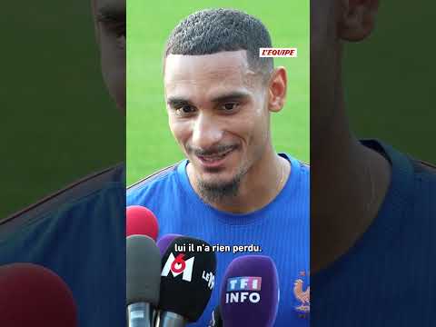 👏 Maxence Lacroix exprime sa fierté d'évoluer avec Zizou #shorts #equipedefrance #zidane