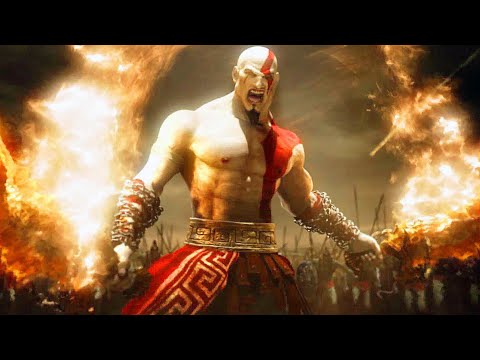 GOD OF WAR 2 (PS5) REMASTERED All Cutscenes Movie