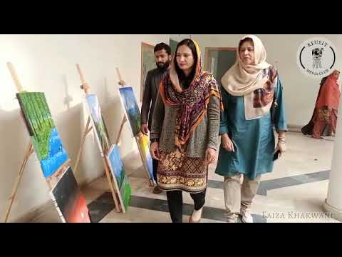 Art & Design Exhibition Organized by the Department of Humanities & Social Science/ Dr Samina Sarwat