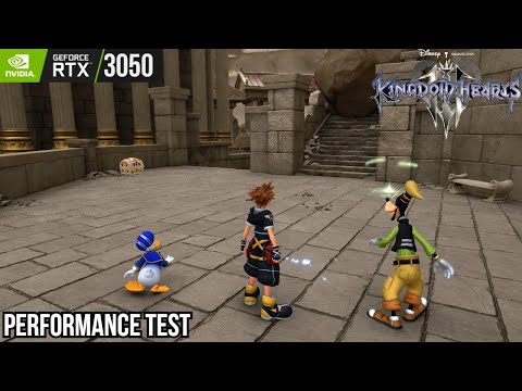 RTX 3050 Laptop | Kingdom Hearts III | MSI GF63 Thin Performance Test