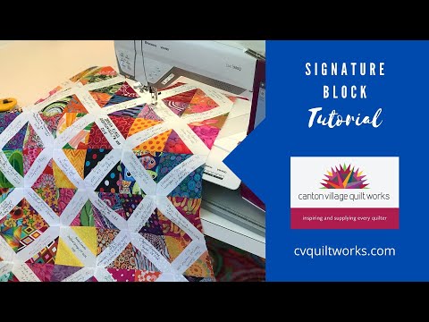 Watch Me Wednesday Episode 116 - Signature Block Tutorial