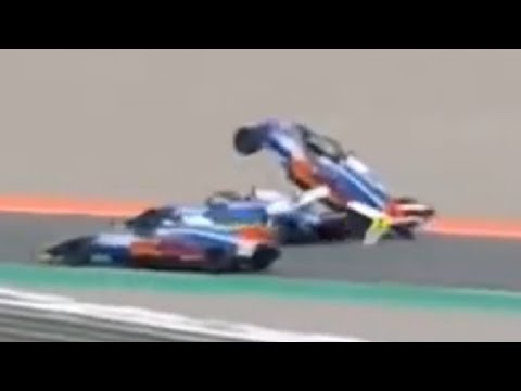 Yuto Nomura Airborne Crash - 2022 French F4 @ Ricardo Torno
