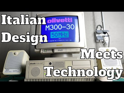 Olivetti M300-30 - Italian design meets technology