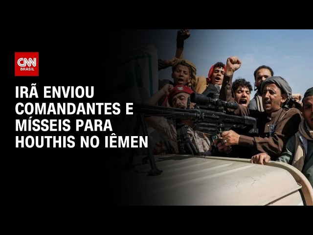 Irã enviou comandantes e mísseis para Houthis no Iêmen | CNN PRIME TIME