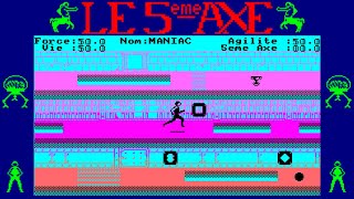 [Amstrad CPC] Le 5eme Axe - Longplay
