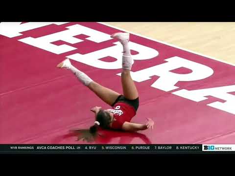 Lexi Rodriguez Amazing Save || Penn State vs Nebraska || Nov 19, 2021