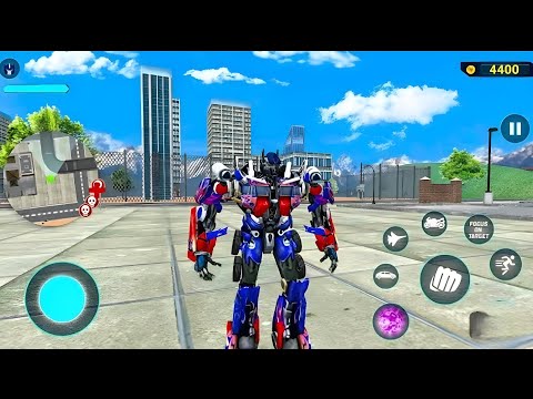 Bumblebee jet robot car transformation Multiple Car Games #3 - Android Gameplay