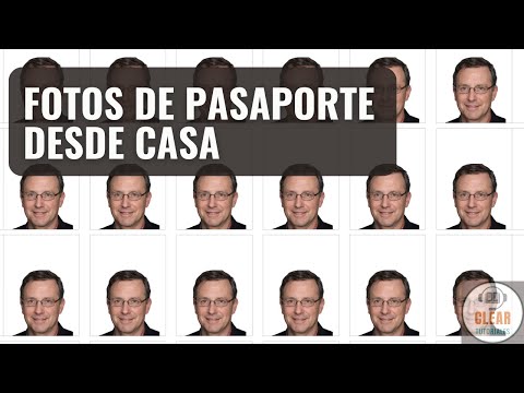 Tutorial de fotos para pasaporte en casa