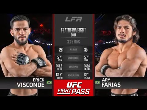 Erick Visconde vs Ary Farias full fight