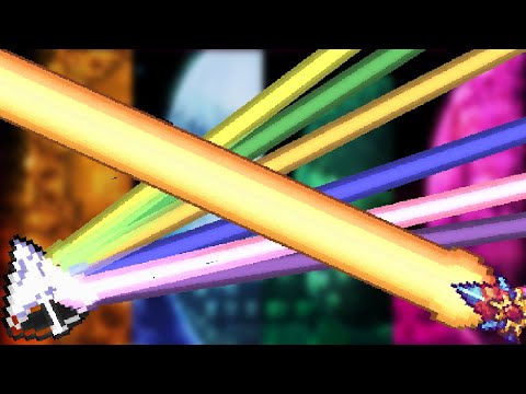 Terraria Supreme Buffed Dual Wield Dark Spark Yharims Crystal vs Calamity Mod Death Mode Boss Rush