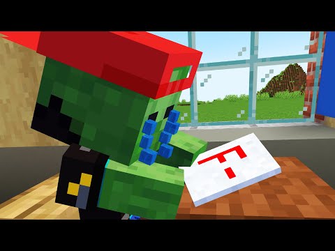 Minecraft Mobs if they Hated School