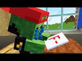 Minecraft Mobs If They Hated School