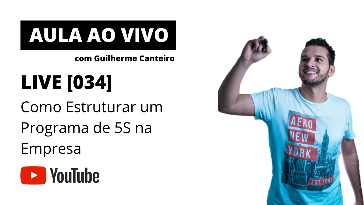 LIVE [034] - Como Estruturar um Programa de 5S na Empresa