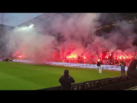 St. Pauli Choreo Pyro
