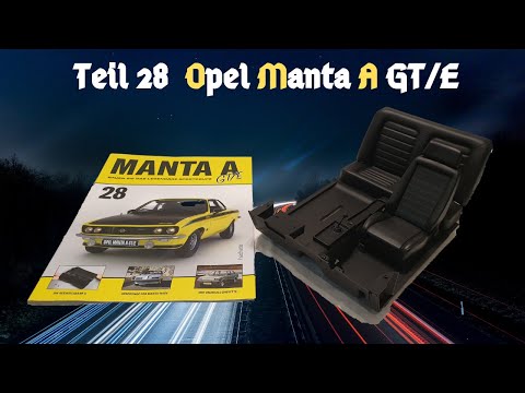 #opelmanta #hachette #modellbau  Bau den Opel Manta A GT/E  Teil 28