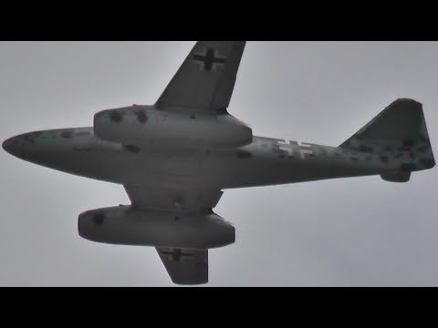 Messerschmitt Me 262 flies again over Berlin after 63 Years of World War II