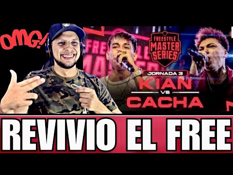 LA MEJOR BATALLA DE LA JORNADA 🔥REACCION A CACHA VS KIAN | FMS PERU 2023 🇵🇪| BATALLON 🤯