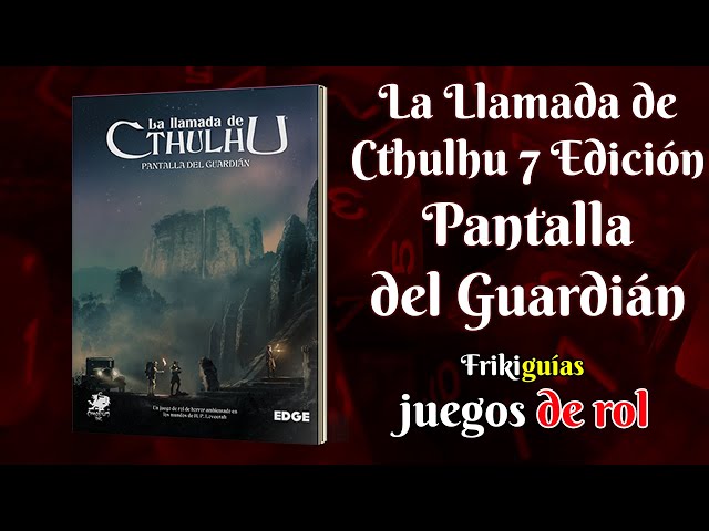 Vídeo relacionado con Edge Entertainment La Llamada de Cthulhu - Pantalla del Guardián