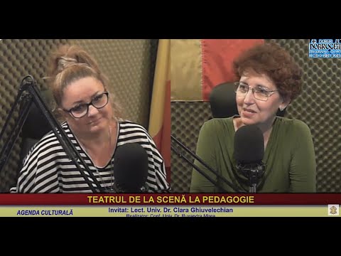 “Agenda culturală” – Teatrul de la scena la pedagogie la emisiunea Agenda Culturala
