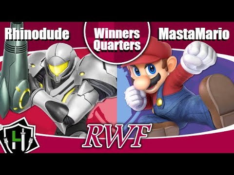 RWF #26 Rhinodude (Samus) vs MastaMario (Mario) Winners Quarters