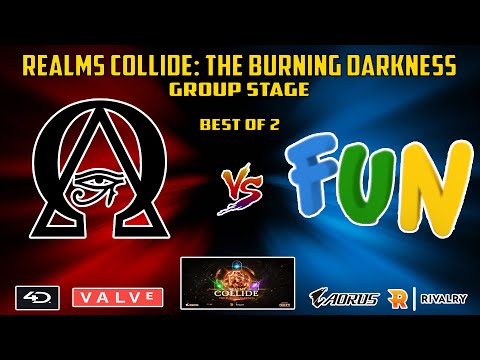 [ DOTA2 LIVE ] Omega Gaming vs 4Fun | Best of 2 | Realms Collide: The Burning Darkness