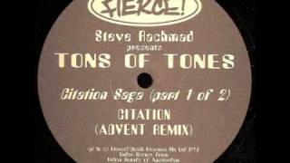 Tons Of Tones - Citation (Advent Remix)