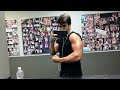 FRIDAY PUSH WORKOUT & FLEXING | GYM MOTIVATION | TEEN BODYBUILDER