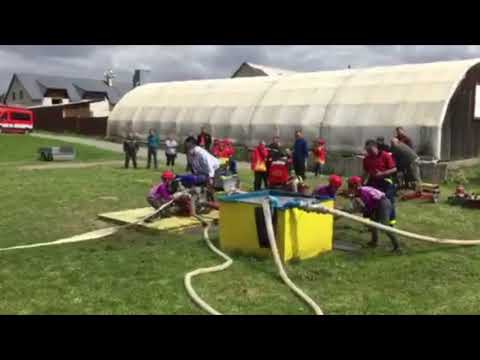 2018-06-30 Mladí hasiči v Olbramicích