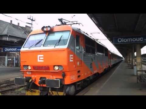 Odjezd vlaku Ex 143 Odra (ČD 151.019) - Olomouc hl.n., 27. 4. 2013