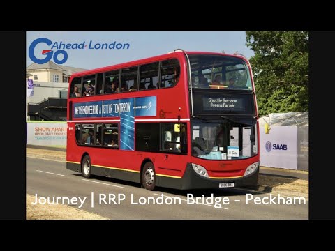 *KICKDOWN* Journey On Go Ahead London Route RRP | SN06BNA (E1) | Enviro 400 Trident