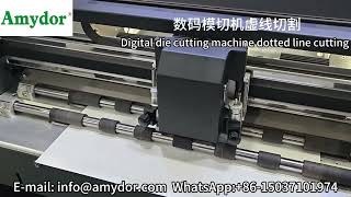 Hochpräzise digitale Stanzmaschine für Punktlinienschnitte