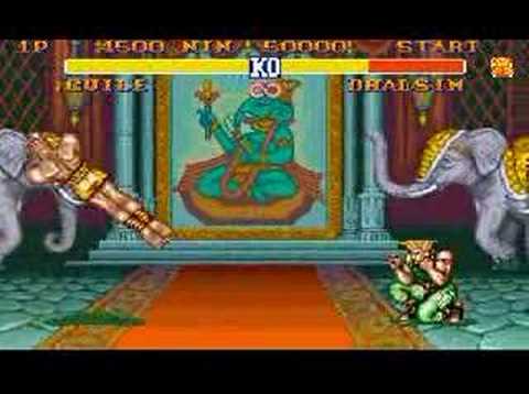 Street Fighter: Guile vs. Dhalsim