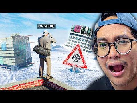 I Survived a Snowstorm in GTA 5! (VERY HORRIBLE)