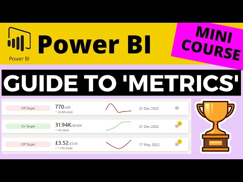 Mini Course Pt1 How to Use Power BI Metrics to Quickly Create a Maintenance KPI Balanced Scorecard