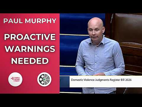 Paul Murphy: Proactive warnings needed to protect women
