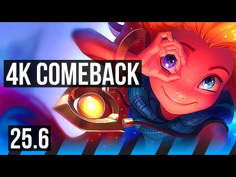 ZOE vs ANIVIA (MID) | 7/1/11, 4k comeback | EUW Master | 25.6