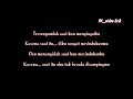 HILANG SEMUA JANJI PUISI Lirik Video