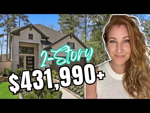 Chesmar Durham Model Home Tour | The Woodlands Hills | Houston Texas Life | #CandisInTexas