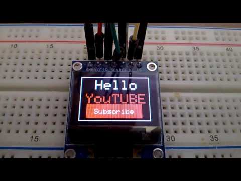 Arduino Tutorial: Color OLED SSD1331 display with Arduino Uno