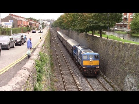 *RARE*, NIR 111 class loco (112) with MRSI Tour to Sligo, via Docklands Branch, 9/9/2017