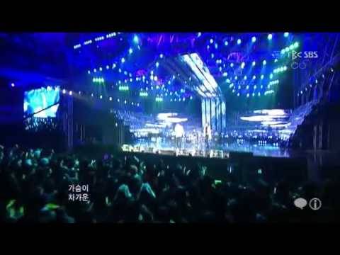 100214 Trax ft SNSD's Seohyun - Cold Hearted Man @ SBS Inkigayo