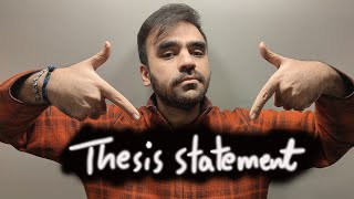 Thesis Statement