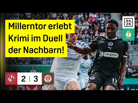 Eintracht Norderstedt - St. Pauli | DFB Pokal | DAZN Highlights