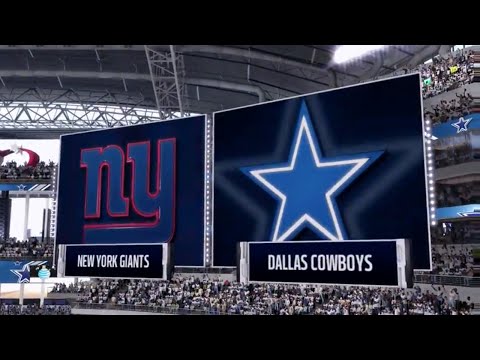 Madden 17: New York Giants Vs Dallas Cowboys