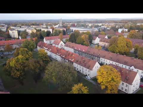 Oświęcim Zamek Soła Osiedle Chemików Dron DJI
