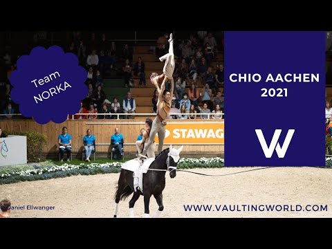 Team NORKA | Vaulting | CHIO Aachen 2021 | Squads | 2nd Place